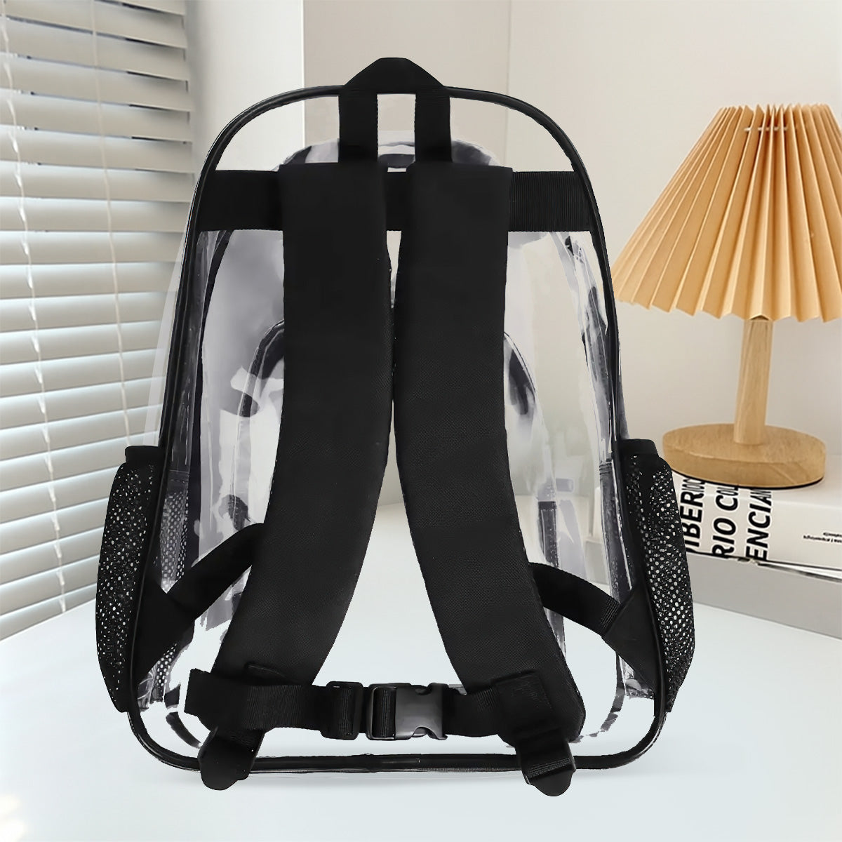 I Am Ready - Personalized Clear Backpack