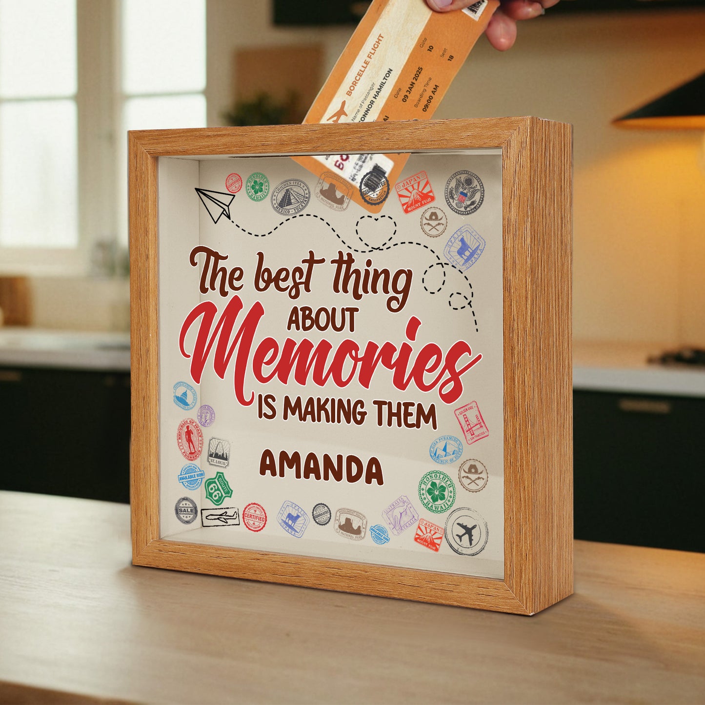 The Best Thing About Memories Is Making Them - Personalized Memory Box