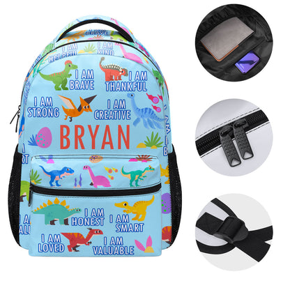 I Am Brave - Personalized Backpack SBBPHA43