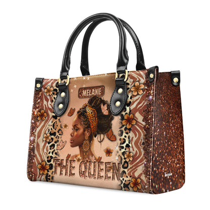 The Queen - Personalized Leather Handbag SBLHBLN1107