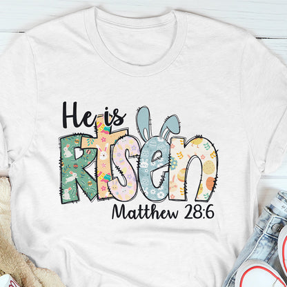 He Is Risen - Personalized Unisex T-shirt