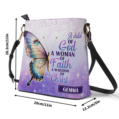 A Child Of God - Personalized Bucket Bag SBBD18LN1454M