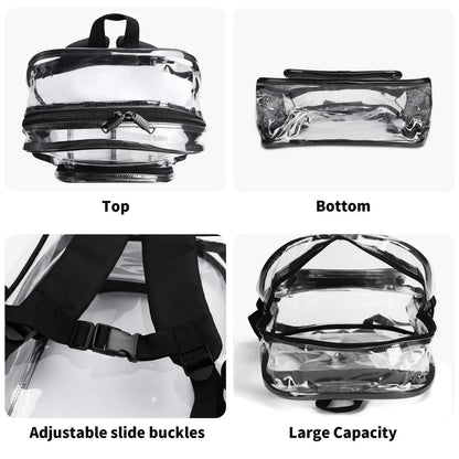 I Am Ready - Personalized Clear Backpack