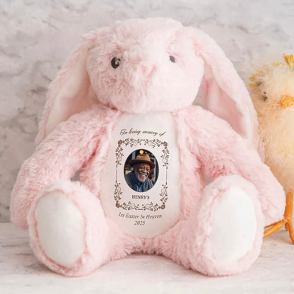 First Easter In Heaven - Personalized Stuffed Bunny