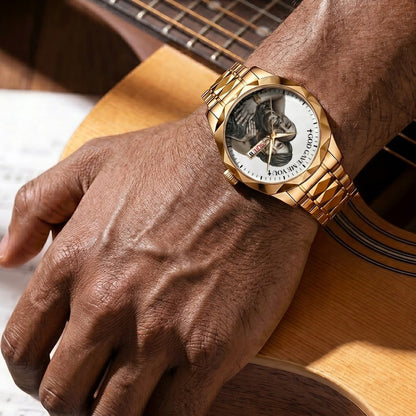 God Gave Me You - Personalized Men's Wrist Watch