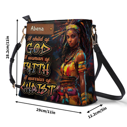 A Warrior Of Christ - Personalized Bucket Bag SBBD18LM2016TA