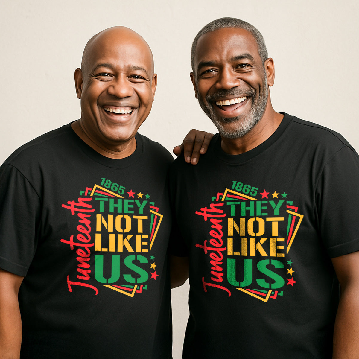 Juneteenth They Not Like Us -  2D Unisex T-shirt