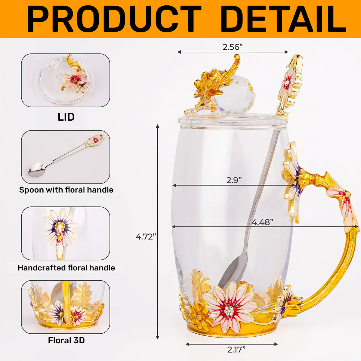 The Only Thing Better Than Being Your Mother - Personalized Flower Tea Cup