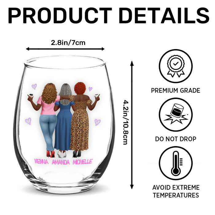 Just because gift glass