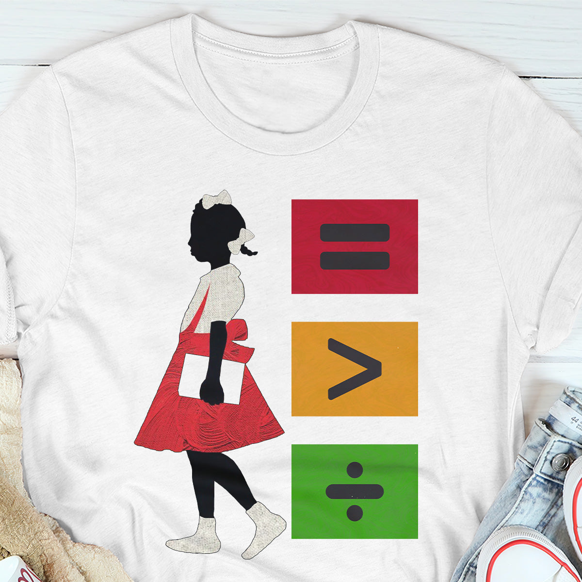 Equality Is Greater Than Division - Personalized 2D Unisex T-shirt