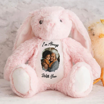 I'm Always With You - Personalized Stuffed Bunny