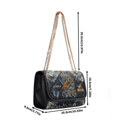 The Lord Would Keep His Promises To Her - Personalized Convertible Shoulder Bag SBCOBLM1584TA