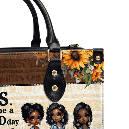 Amen Sis - Personalized Leather Handbag SBLHBHLM1407M