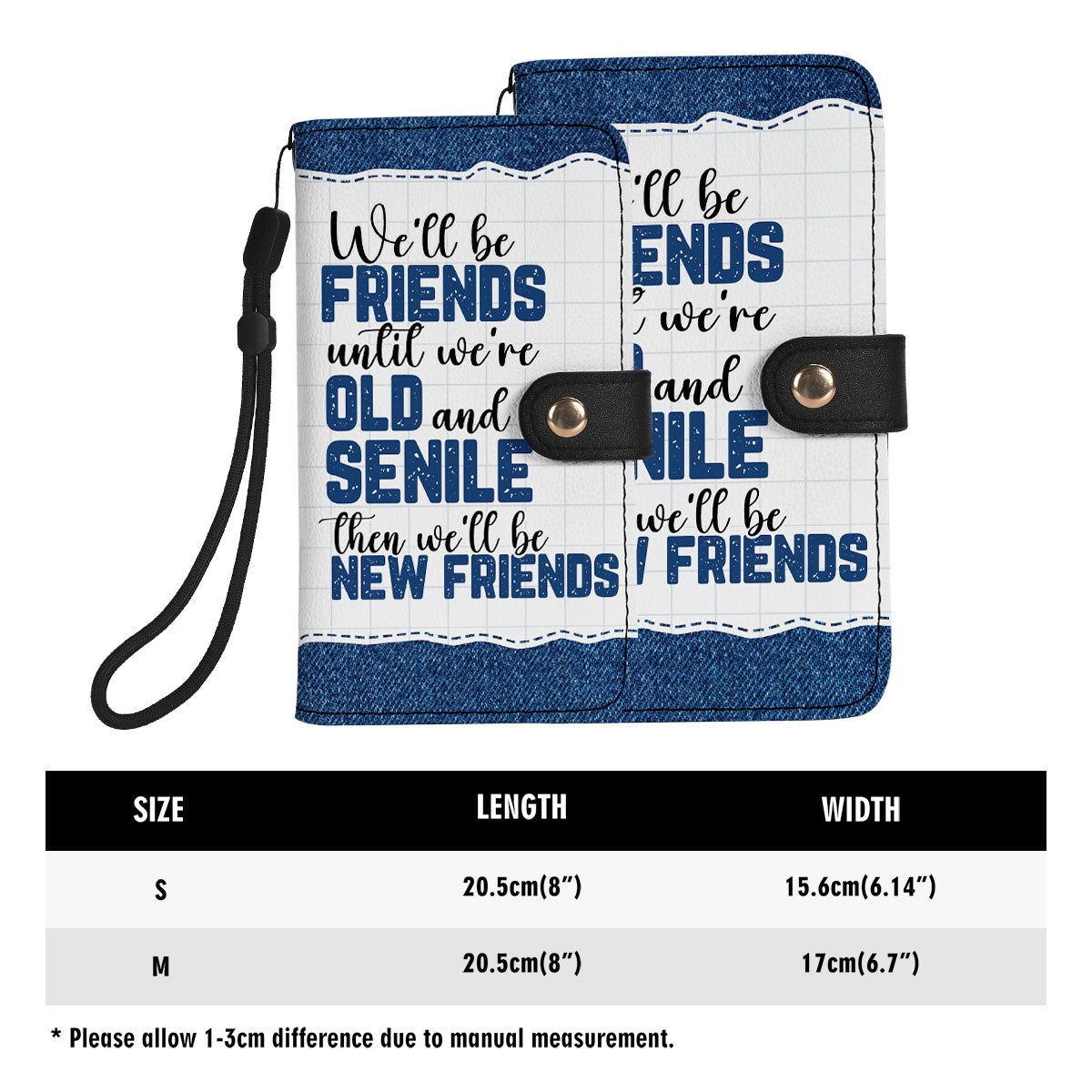 Partners In Crime - Personalized Wallet Case SBWACLN1389TA