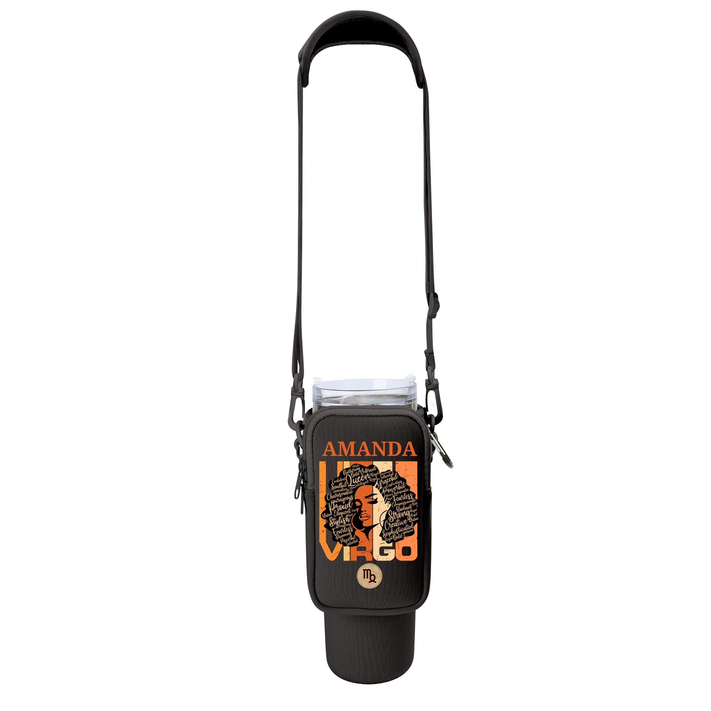 Horoscope Queen - Personalized Tumbler Holder Bag