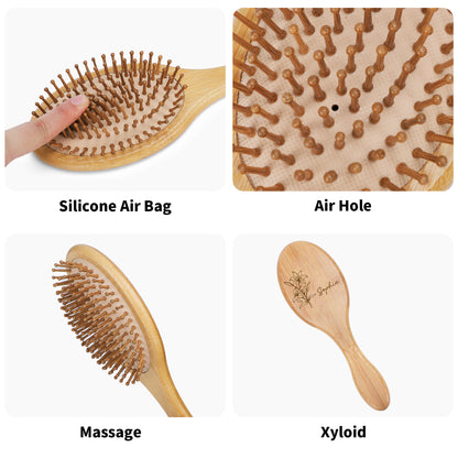 You Are So Beautiful - Personalized Engraving Paddle Brush
