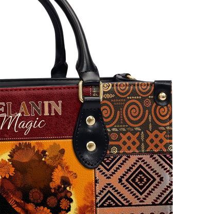 MELANIN Magic - Personalized Leather Handbag MB06