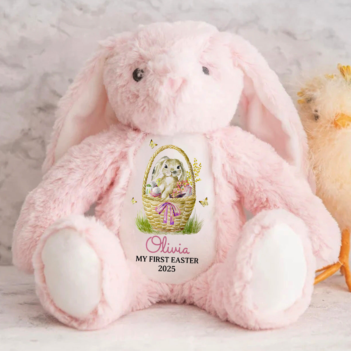 My First Easter - Personalized Stuffed Bunny