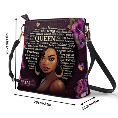 Black Queen - Personalized Bucket Bag SBBD18LN1343TA