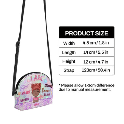 I Am Enough - Personalized Kid Shell Purse SBCHSBLM1210M