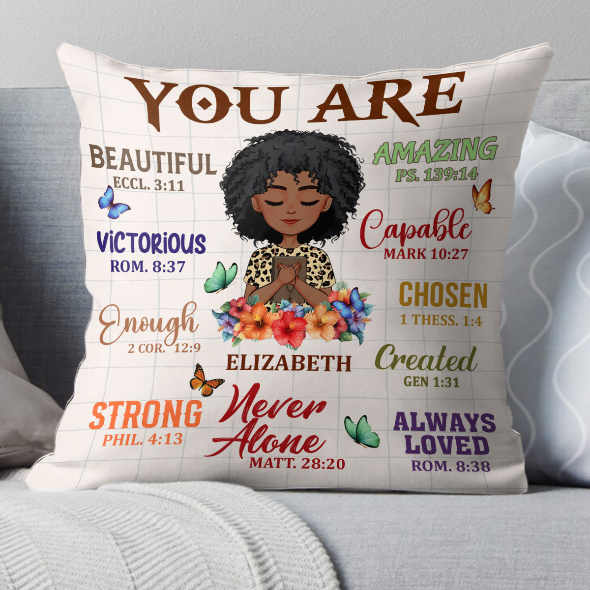 You Are - Personalized Pillow